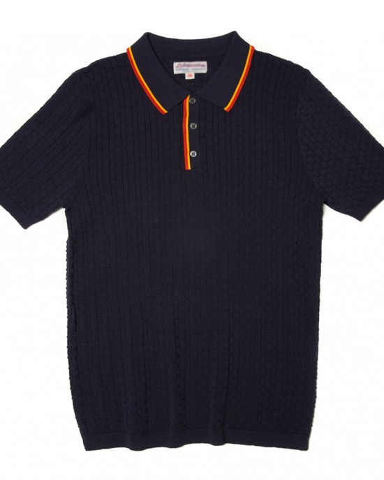 black casual polo shirt HE1607-04-03 black casual polo shirt HE1607-04-03