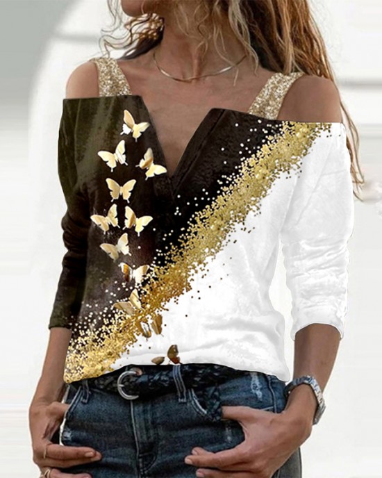 Summer New Women T Shirt 3d Flower Print V-neck Short Sleeve HF3102-03-03 Summer New Women T Shirt 3d Flower Print V-neck Short Sleeve HF3102-03-03