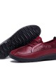 Women Solid Color Round Toe Casual Soft Comfortable Lace Up Flat Loafers Shoes Women Solid Color Round Toe Casual Soft Comfortable Lace Up Flat Loafers Shoes