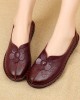Women Brief Vintage Floral Pattern Round Toe Soft Sole Comfy Flats Women Brief Vintage Floral Pattern Round Toe Soft Sole Comfy Flats
