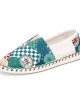 Women Pattern Slip On Comfy Hand Stitching Casual Flat Loafers Shoes Women Pattern Slip On Comfy Hand Stitching Casual Flat Loafers Shoes