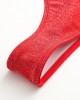 Women Solid Color Back Tie Spaghetti Straps Backless Swimwear Thong Bikini Women Solid Color Back Tie Spaghetti Straps Backless Swimwear Thong Bikini