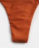 Women Solid Color Low Waist Bikini Thong Women Solid Color Low Waist Bikini Thong