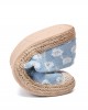 Women Comfy Denim Ripped Design Espadrilles Flats Loafers Women Comfy Denim Ripped Design Espadrilles Flats Loafers