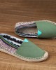 Women Large Size Ethnic Style Linen Slip on Espadrille Fisherman’s Shoes Women Large Size Ethnic Style Linen Slip on Espadrille Fisherman’s Shoes