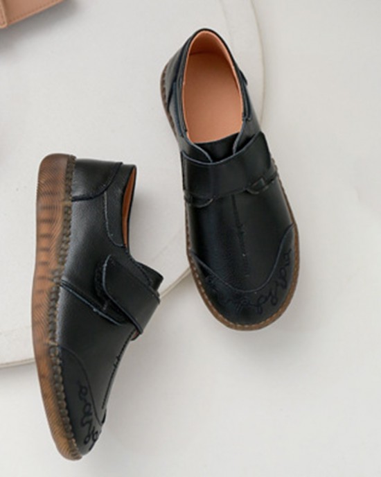 Women Brief Cowhide Leather Soft Sole Non Slip Comfy Flats Casual Shoes Women Brief Cowhide Leather Soft Sole Non Slip Comfy Flats Casual Shoes