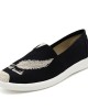 Women Pattern Embroidery Comfy Slip On Casual Canvas Flat Shoes Women Pattern Embroidery Comfy Slip On Casual Canvas Flat Shoes