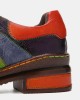 Casual Lace Up Rainbow Print Stitching Loafers Shoes Women’s Leather Comfy Flats Casual Lace Up Rainbow Print Stitching Loafers Shoes Women’s Leather Comfy Flats