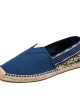 Women Large Size Ethnic Style Linen Slip on Espadrille Fisherman’s Shoes Women Large Size Ethnic Style Linen Slip on Espadrille Fisherman’s Shoes
